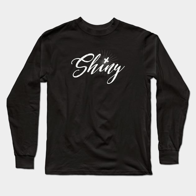 Shiny Long Sleeve T-Shirt by NinthStreetShirts